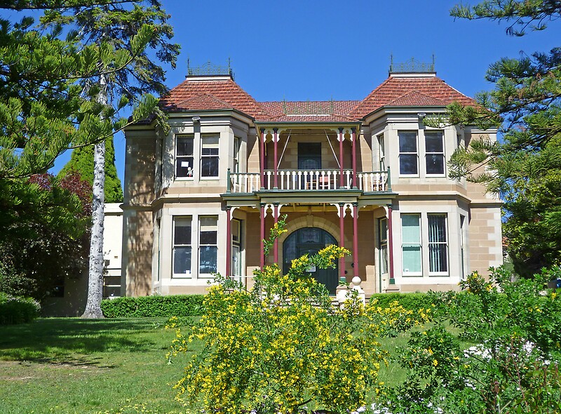 "Mimosa Historic Hobart Mansion" by TonyCrehan Redbubble