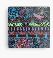 Silence the angry with... Metal Print