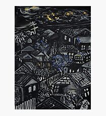 Wonky Windows - Windy Night Photographic Print