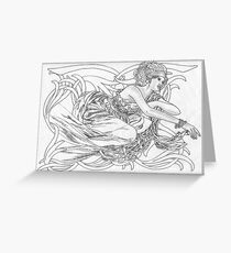 Autumn Phoenix Greeting Card
