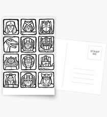 Transformers Rogue Gallery Postcards