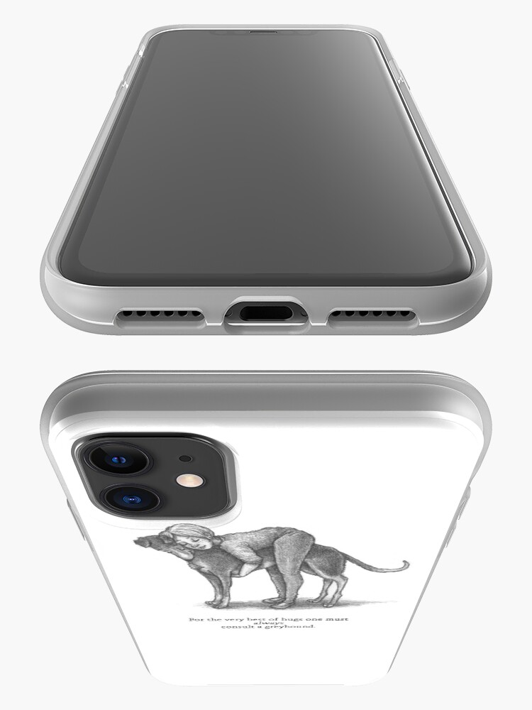 Alternate view of Consult A Greyhound iPhone Case & Cover