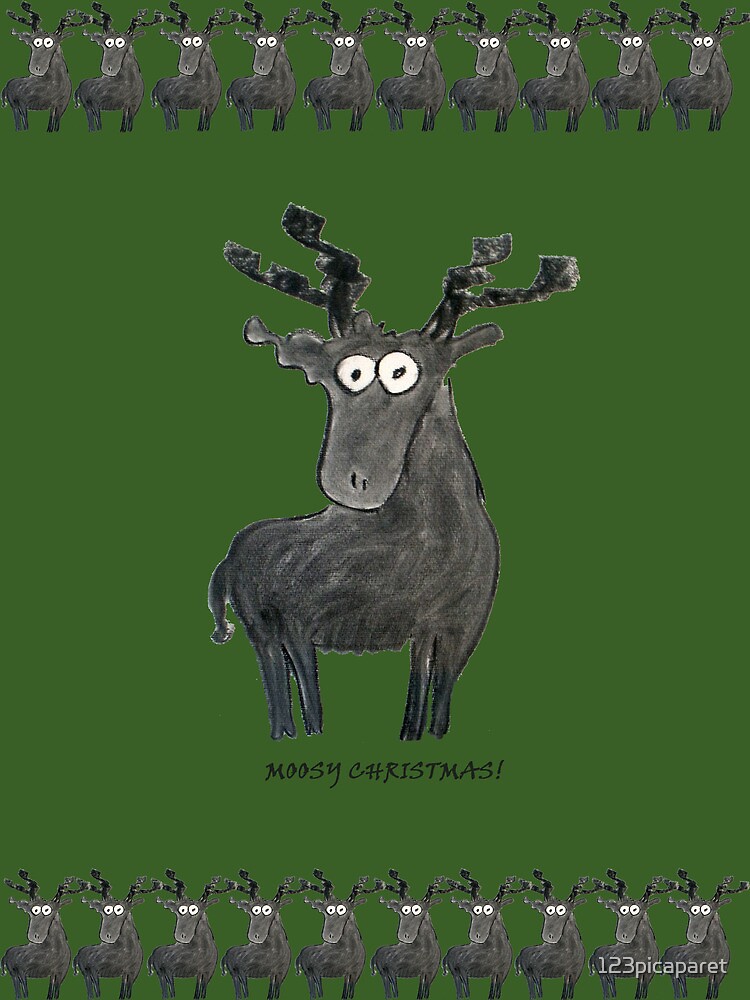 Moosy Christmas by 123picaparet