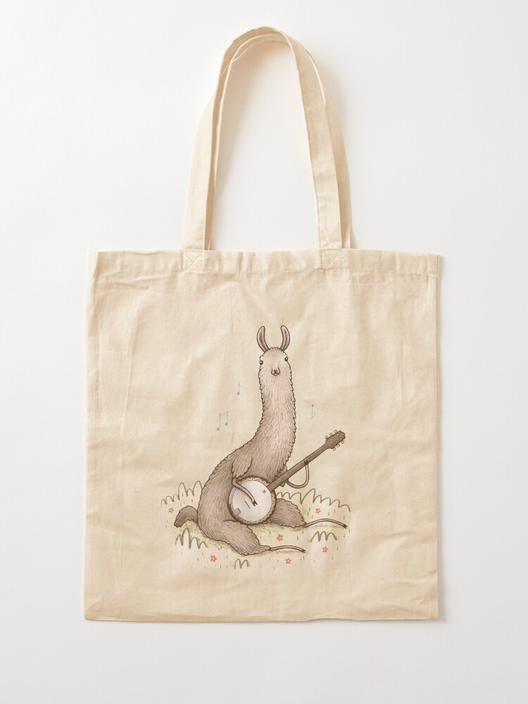 Alternate view of Banjo Llama Tote Bag