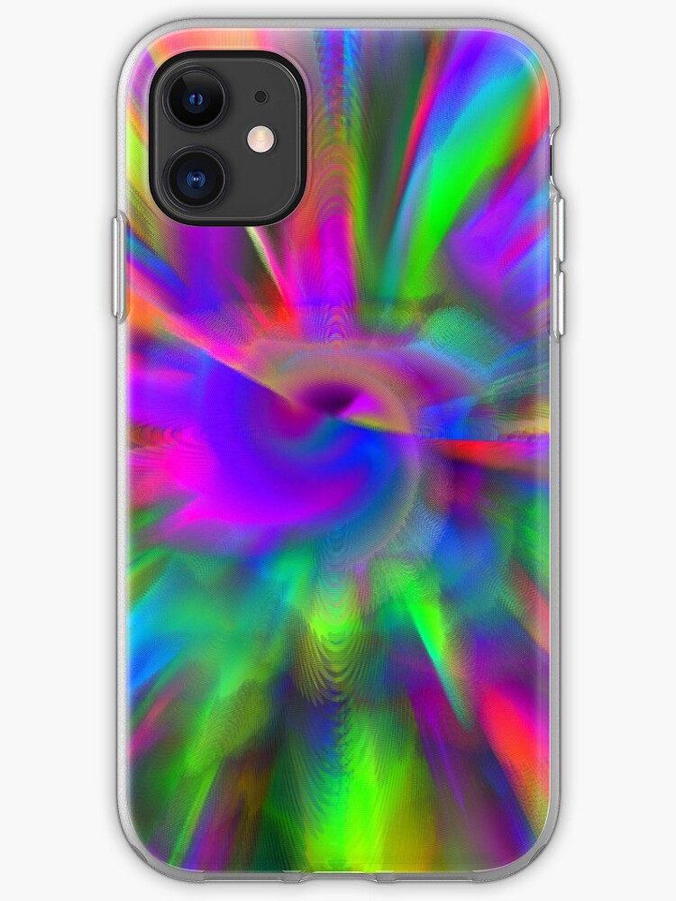 Psychedelic Holographic Texture iphone 11 case Psychedelic Holographic Texture iphone 11 case