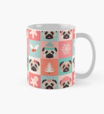 Christmas Pugs - Pastel Mug