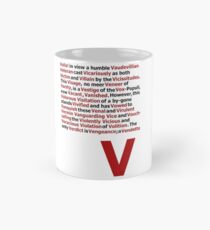V for Vendetta- V Speech Mug
