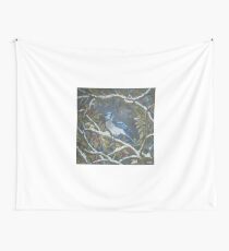 Blue Jay Wall Tapestry
