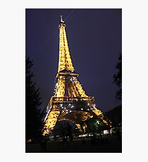 Illuminated Eiffel Photographic Print