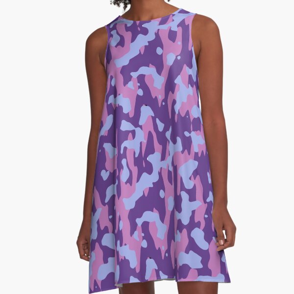 Camo A-Line Dress