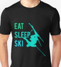 Eat Sleep Ski Unisex T-Shirt