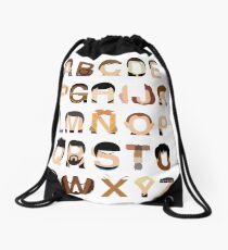 Star Trek Alphabet Drawstring Bag