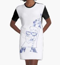 Dexter Graphic T-Shirt Dress