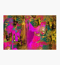 Tapestry Heart Photographic Print