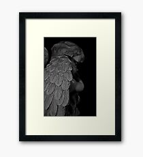 "Sleeping Angel" (Christmas Card) Framed Print