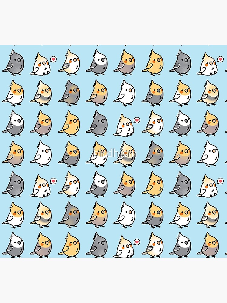 Chubby Cockatiel Collection by birdhism