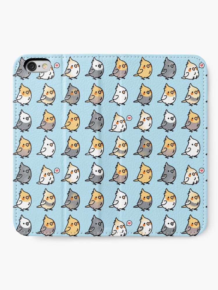 Alternate view of Chubby Cockatiel Collection iPhone Wallet