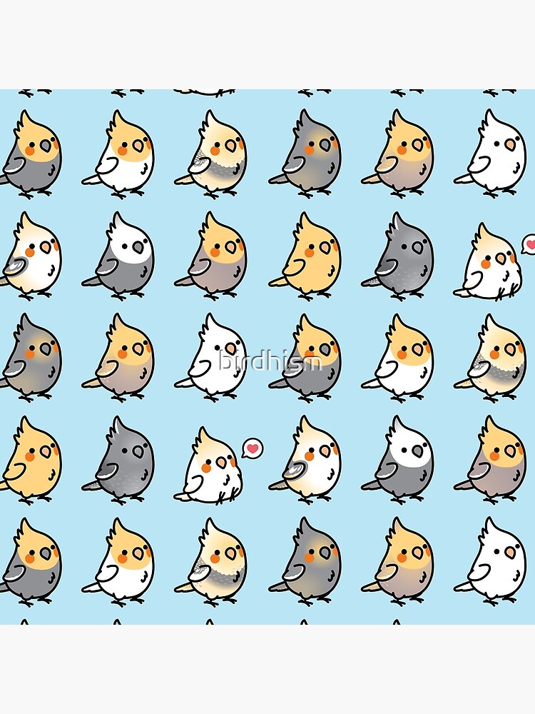 Chubby Cockatiel Collection by birdhism