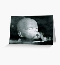 Sulk Greeting Card