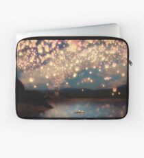 Wish Lanterns for Love Laptop Sleeve