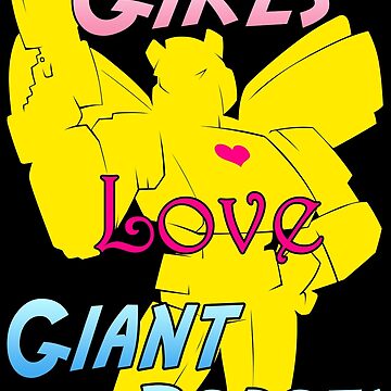 Artwork thumbnail, Girls Love Giant Robots  by cybercat