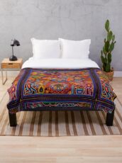 Huichol Throw Blanket