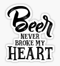 Broke My Heart Stickers Redbubble