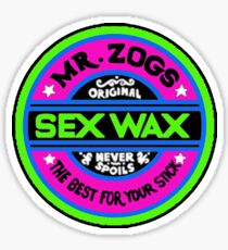 Mr. Zogs Sex Wax Sticker