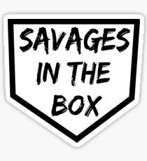 Savages in The Box T-Shirt Sticker