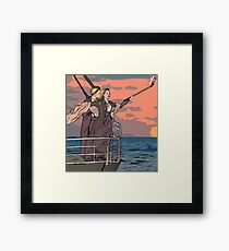 Titanic selfie Framed Print