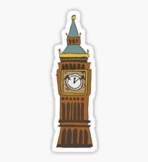 Cute Big Ben Tee Sticker