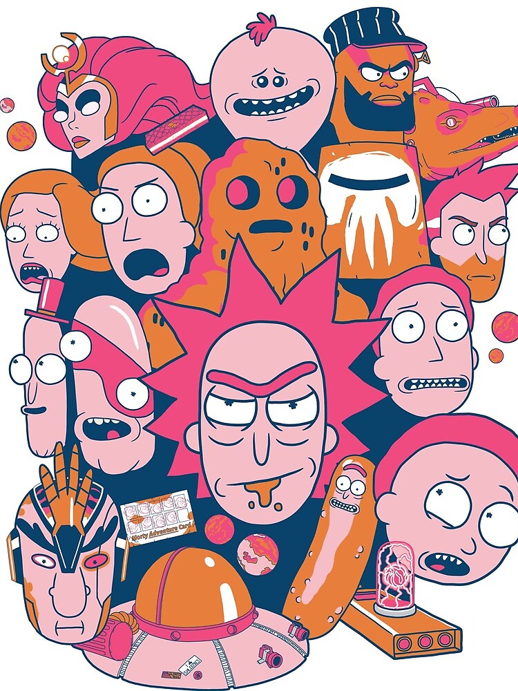 Rick and Morty Collage by ToastMonsters