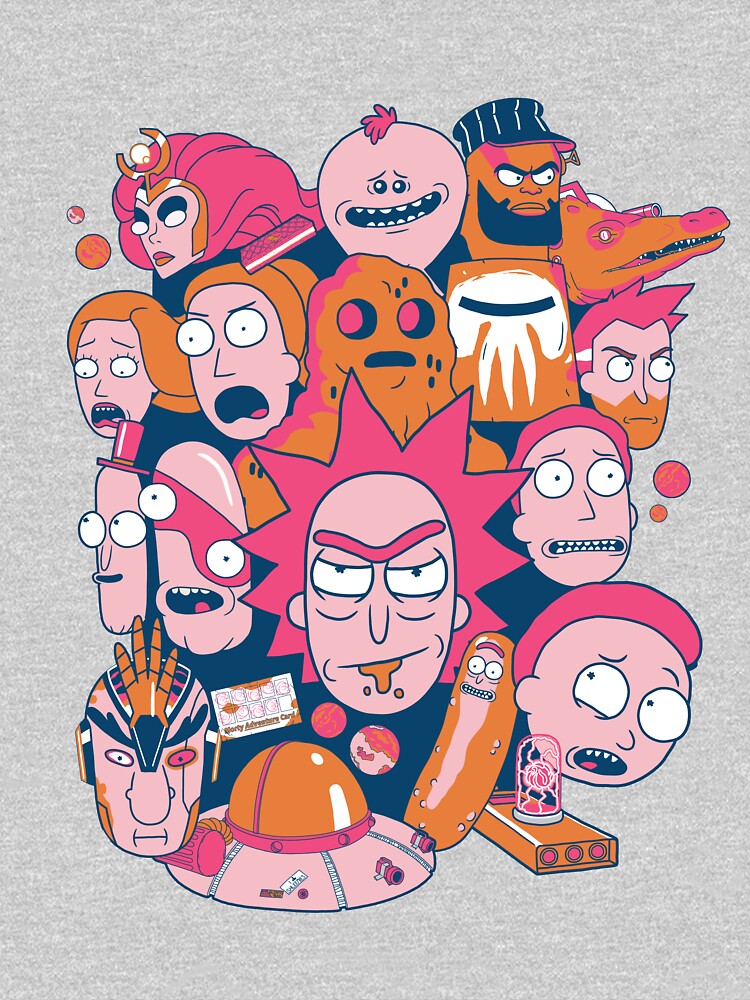 Rick and Morty Collage by ToastMonsters