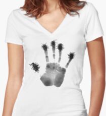 90059 (Light Edition) Women's Fitted V-Neck T-Shirt