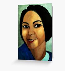 Iska Greeting Card