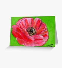 Poppy Greeting Card