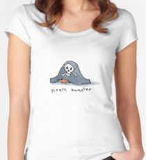Pirate Hamster Women's Fitted Scoop T-Shirt