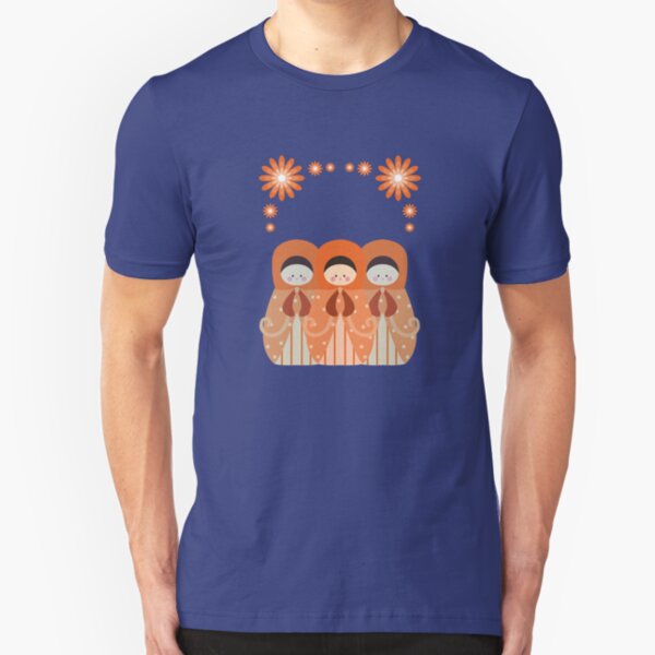 Russian Dolls Slim Fit T-Shirt