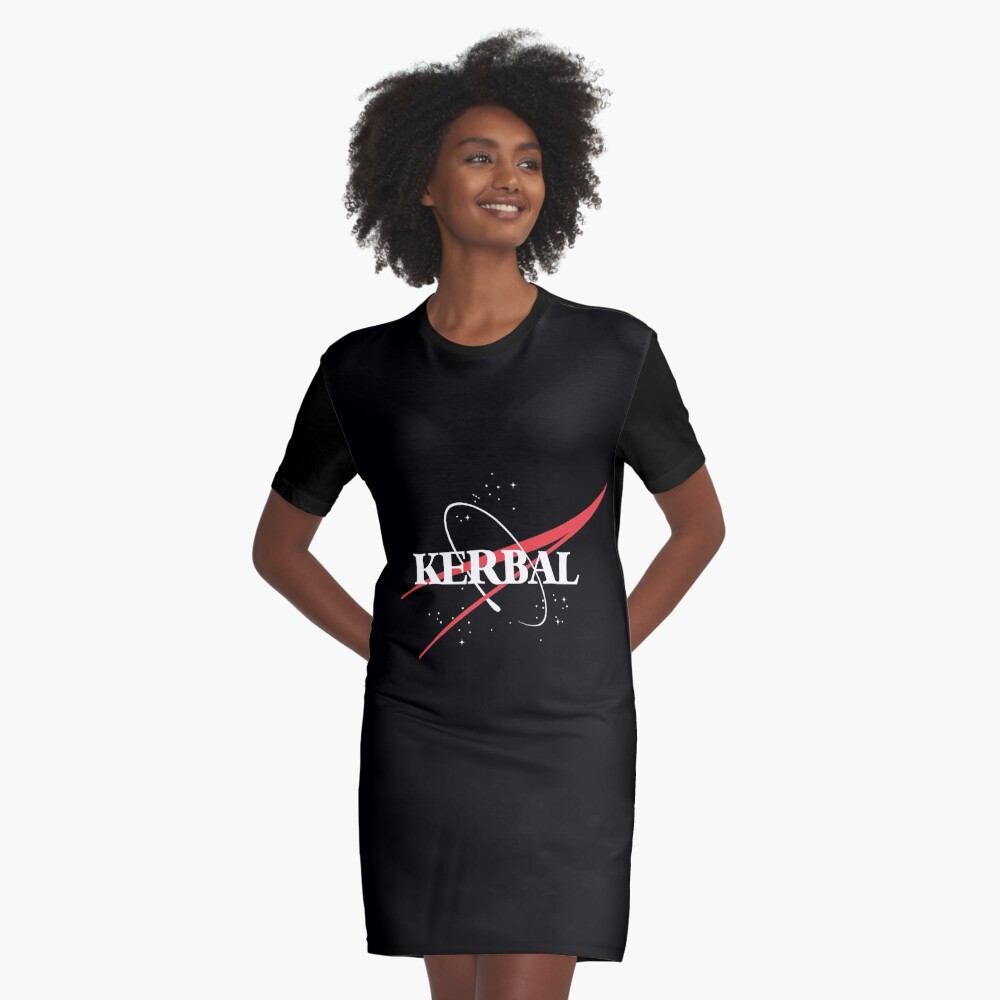 Kerbal Space Program Hoodie Graphic T-Shirt Dress