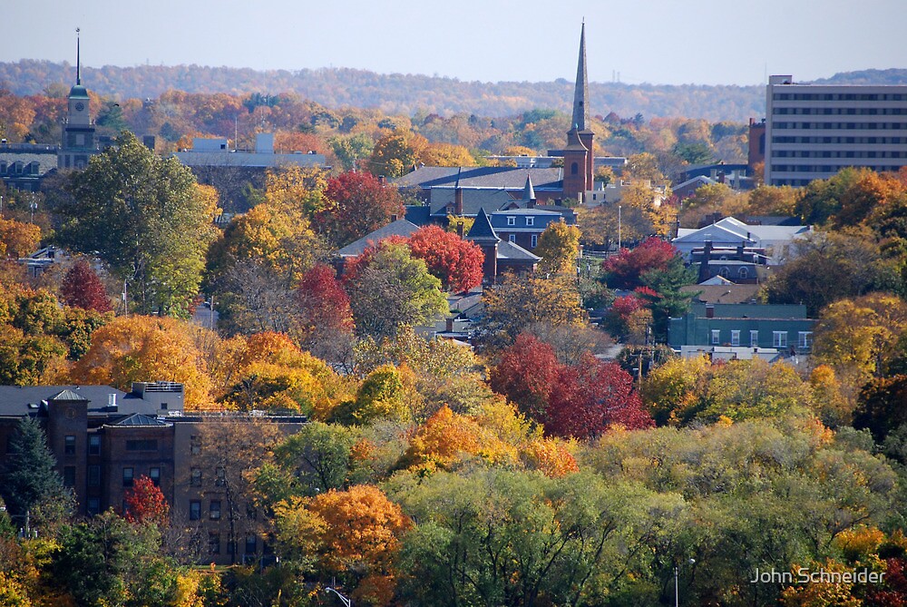 "Autumn Poughkeepsie NY" by John Schneider | Redbubble