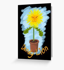 Dandy Lion Greeting Card