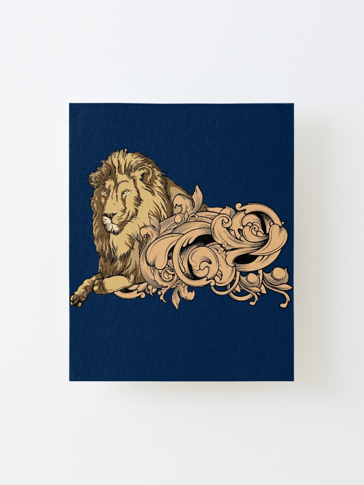 Lion Wild Cat Animal Head /& Mane King of the Jungle Bathroom Shower Curtain