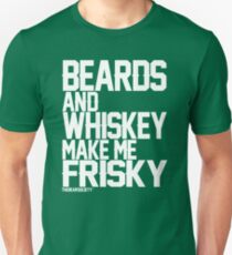 Beards and Whiskey Slim Fit T-Shirt