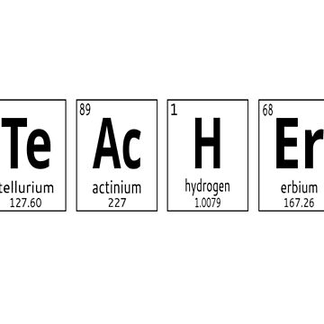 Teacher Periodic Table T-Shirt – TeamMaxRPM