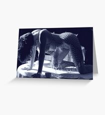 Hollywood Blue Greeting Card