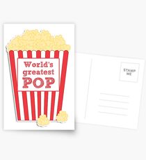 World's greatest Pop - Father's Day Postcards