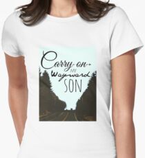 Carry On My Wayward Son Women's Fitted T-Shirt