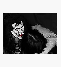 The Vampire Takes His Prize Photographic Print