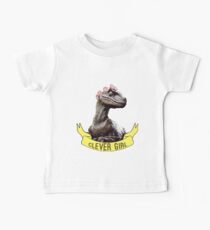 Kluges Mädchen Baby T-Shirt