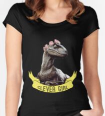 Clever Girl Women's Fitted Scoop T-Shirt